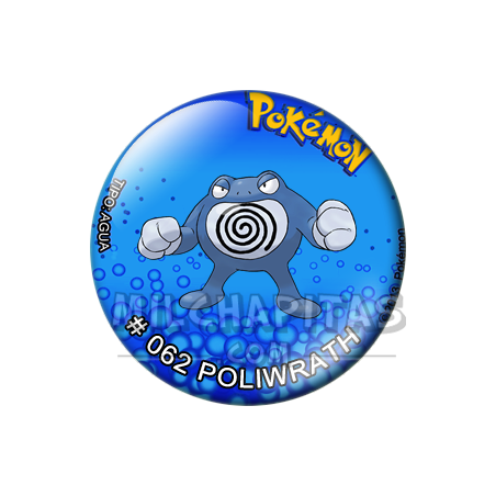 Chapa de Pokemon: Poliwrath