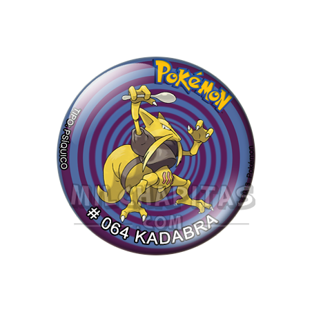Chapa de Pokemon: Kadabra