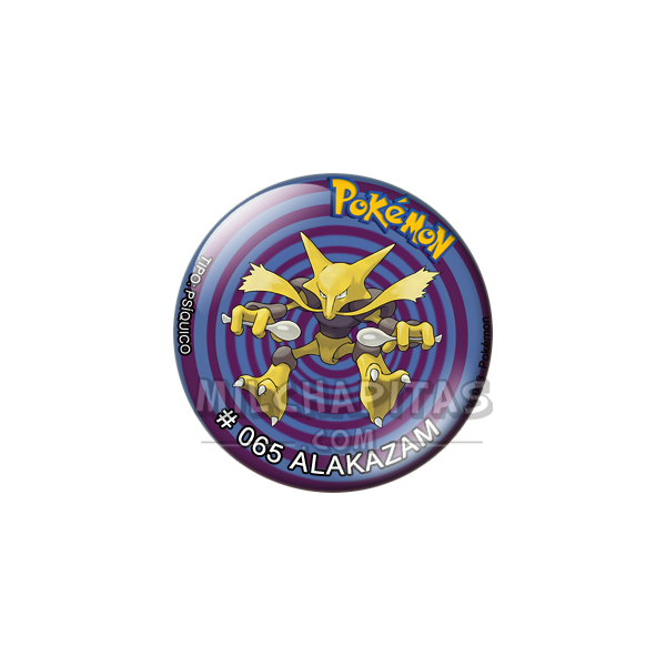Chapa de Pokemon: Alakazam