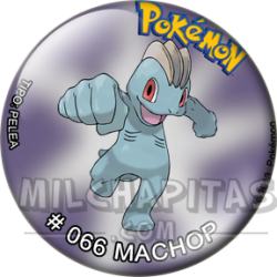 Chapa de Pokemon: Machop