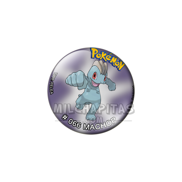 Chapa de Pokemon: Machop