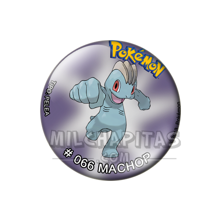 Chapa de Pokemon: Machop