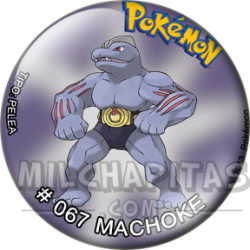 Chapa de Pokemon: Machoke