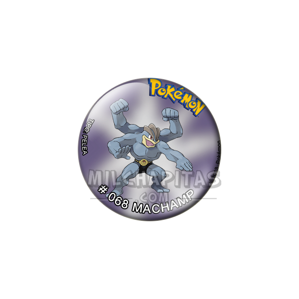 Chapa de Pokemon: Machamp