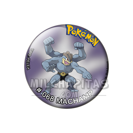 Chapa de Pokemon: Machamp