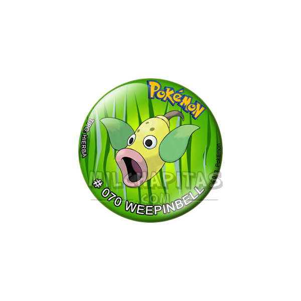 Chapa de Pokemon: Weepinbell