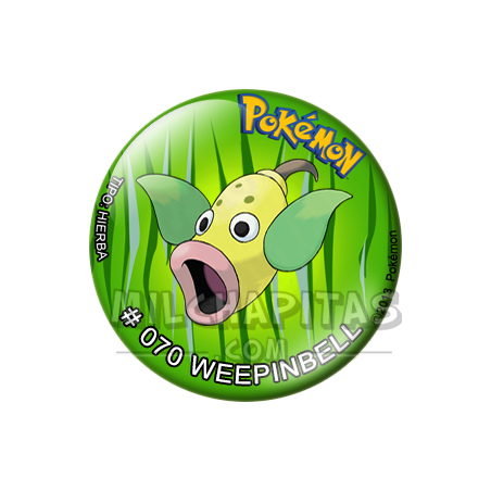 Chapa de Pokemon: Weepinbell