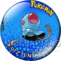 Chapa de Pokemon: Tentacool