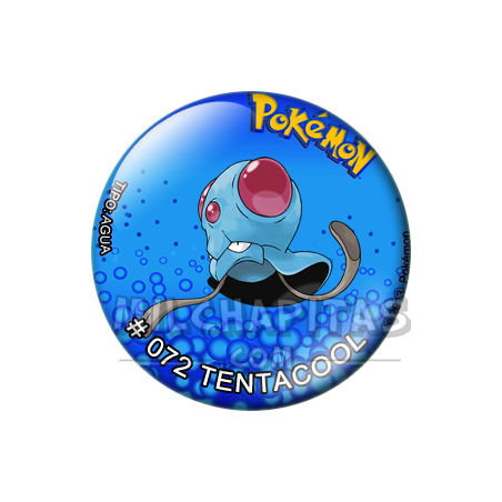 Chapa de Pokemon: Tentacool