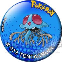 Chapa de Pokemon: Tentacruel