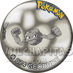 Chapa de Pokemon: Geodude