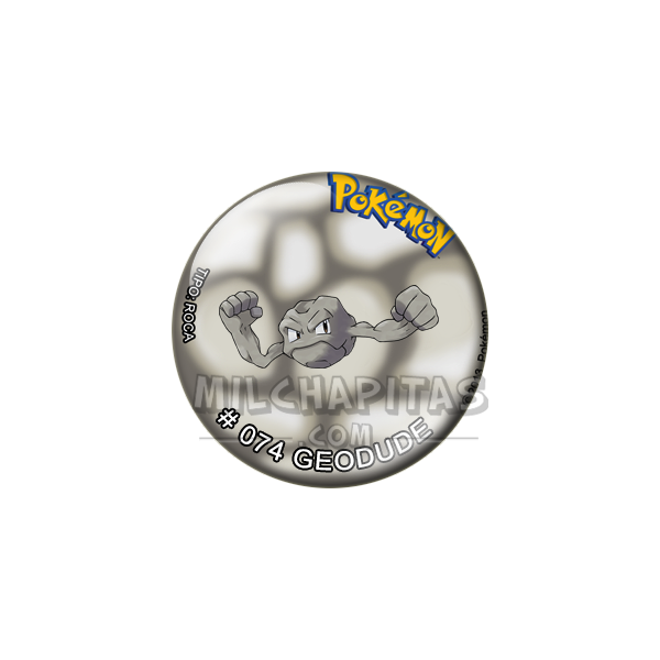 Chapa de Pokemon: Geodude