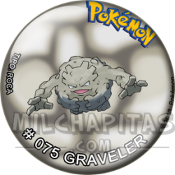 Chapa de Pokemon: Graveler