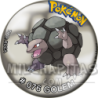 Chapa de Pokemon: Golem