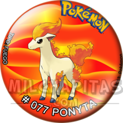Chapa de Pokemon: Ponyta