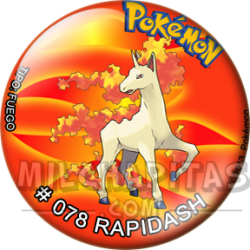 Chapa de Pokemon: Rapidash