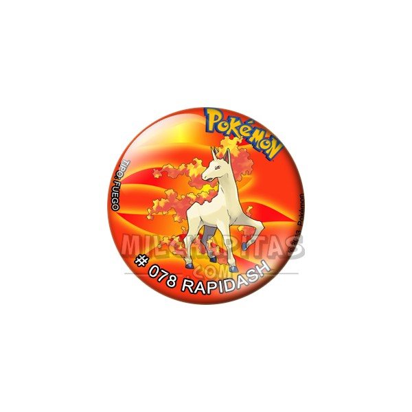 Chapa de Pokemon: Rapidash