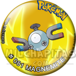 Chapa de Pokemon: Magnemite