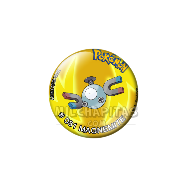 Chapa de Pokemon: Magnemite