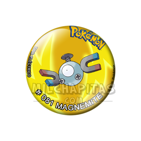 Chapa de Pokemon: Magnemite