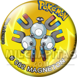 Chapa de Pokemon: Magneton