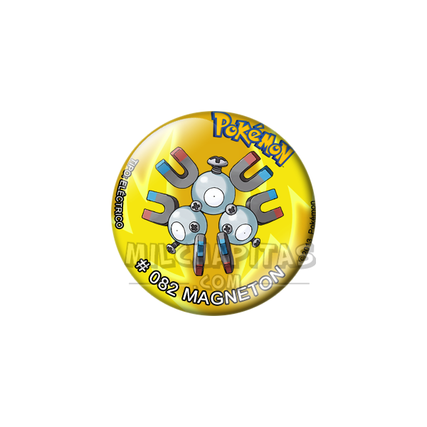Chapa de Pokemon: Magneton