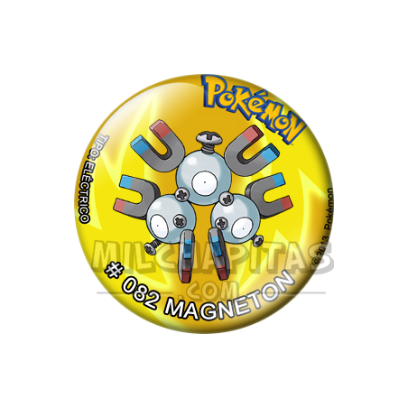 Chapa de Pokemon: Magneton