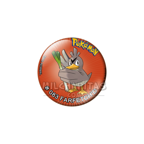 Chapa de Pokemon: Farfetch'd