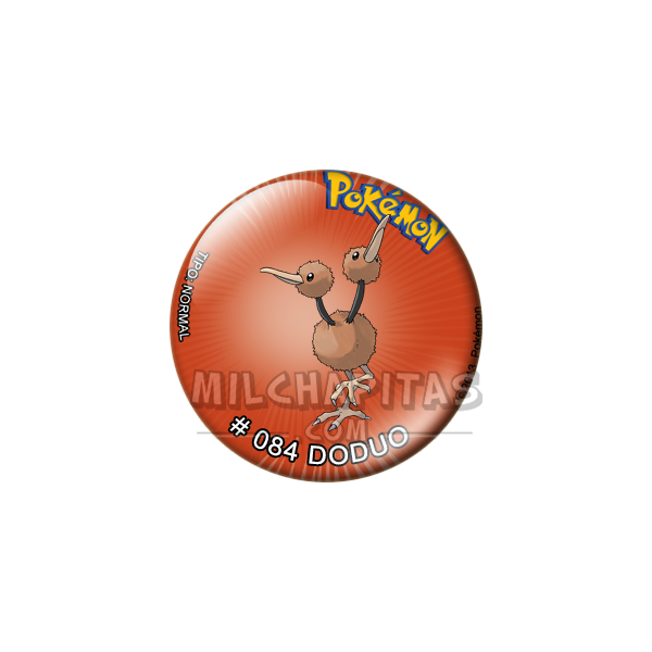 Chapa de Pokemon: Doduo