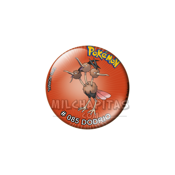Chapa de Pokemon: Dodrio