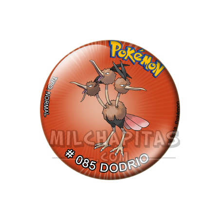 Chapa de Pokemon: Dodrio