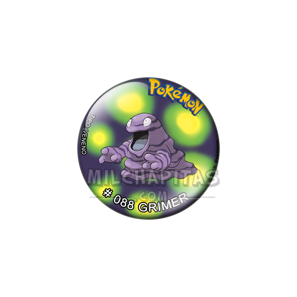 Chapa de Pokemon: Grimer