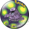 Chapa de Pokemon: Grimer