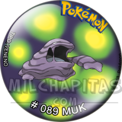 Chapa de Pokemon: Muk