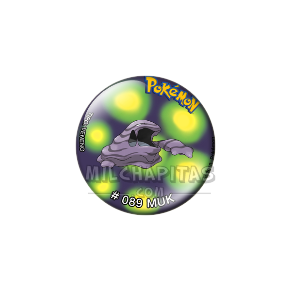 Chapa de Pokemon: Muk