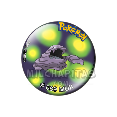 Chapa de Pokemon: Muk