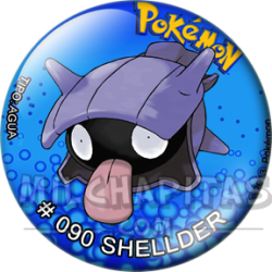 Chapa de Pokemon: Shellder