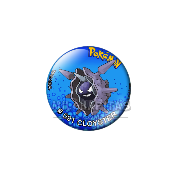 Chapa de Pokemon: Cloyster