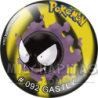 Chapa de Pokemon: Gastly