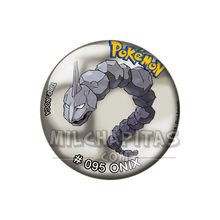 Chapa de Pokemon: Onix