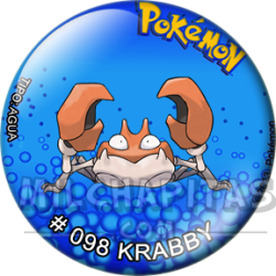 Chapa de Pokemon: Krabby