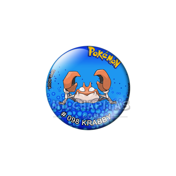 Chapa de Pokemon: Krabby