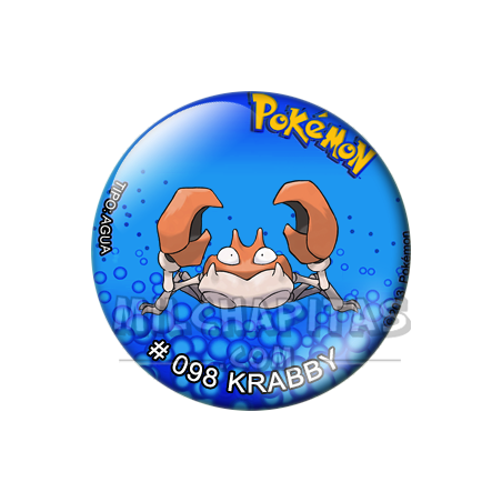 Chapa de Pokemon: Krabby