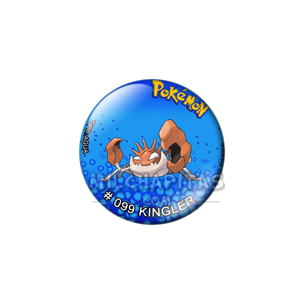 Chapa de Pokemon: Kingler