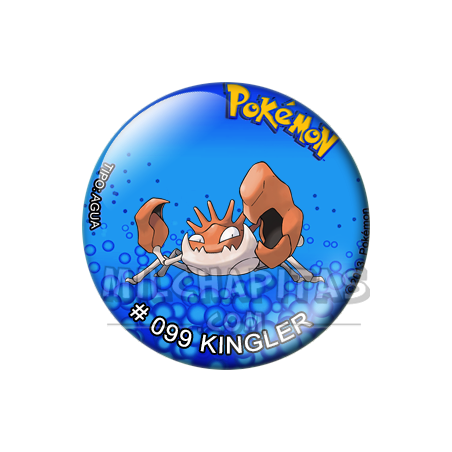Chapa de Pokemon: Kingler
