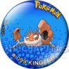 Chapa de Pokemon: Kingler