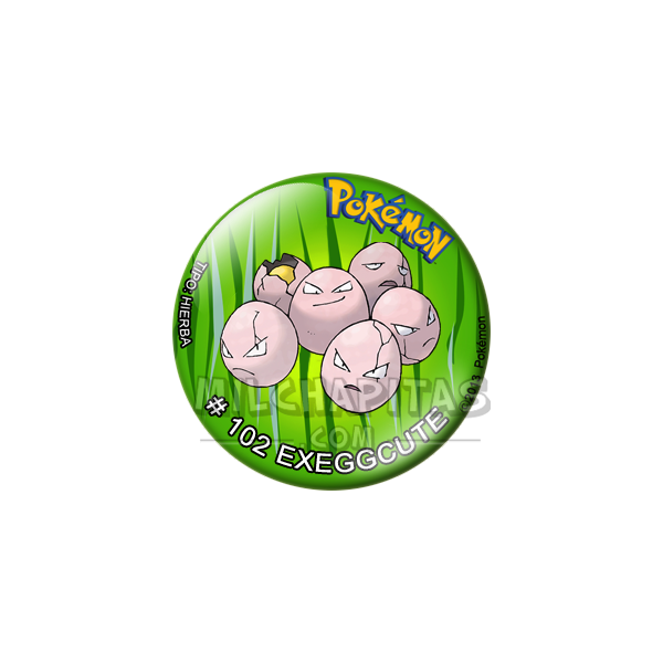 Chapa de Pokemon: Exeggcute