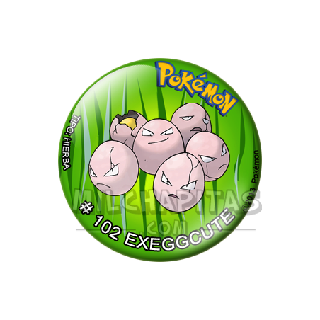 Chapa de Pokemon: Exeggcute
