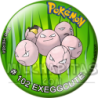 Chapa de Pokemon: Exeggcute