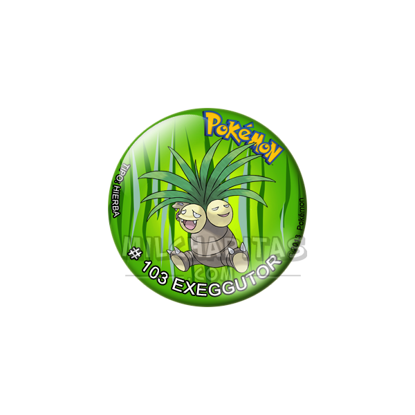 Chapa de Pokemon: Exeggutor
